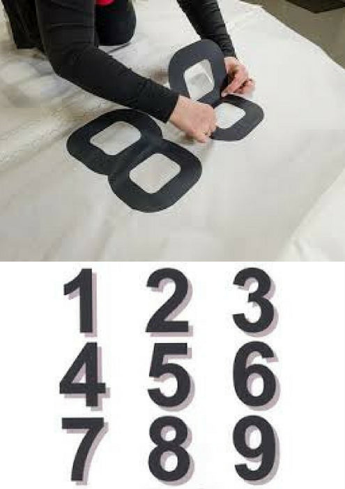 Sail Numbers 300 mm (Boat Size 3.5-8.5m) - ONLY AVAILABLE WITH NEW BUILD SAIL ORDERS