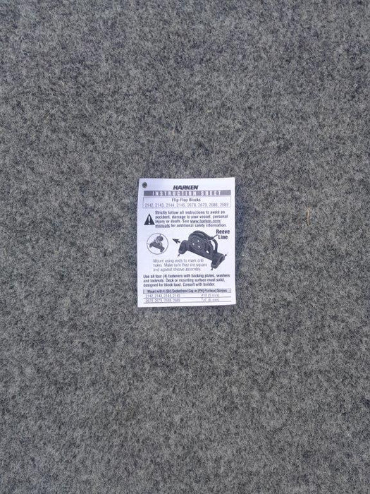 Harken 57mm Flip Flop SB Block with Cam (New) #PHC-007