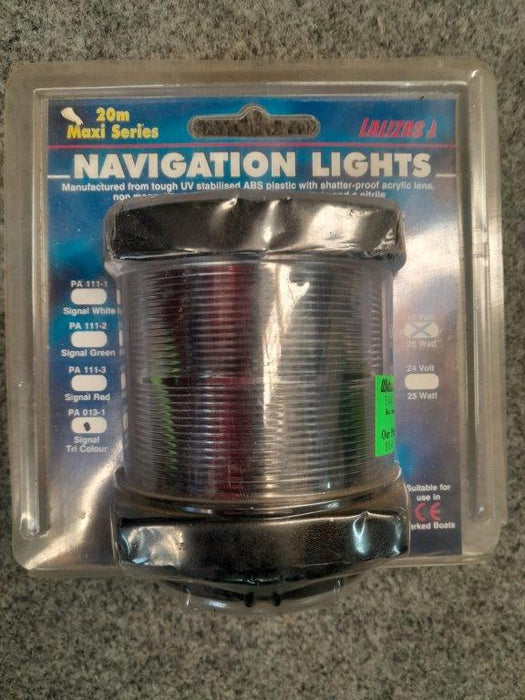 Lazizas Tri-colour Navigation Light 12V  #DRD-018
