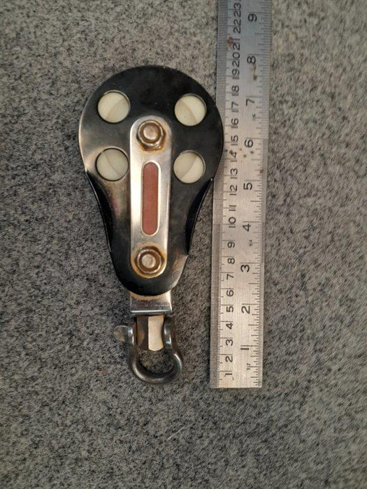 Ronstan 75mm Single Block - Swivel (Used)  #DRD-020