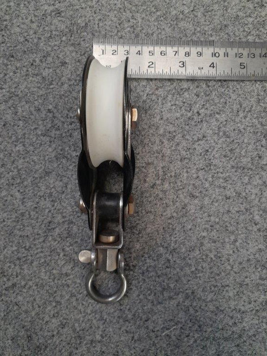 Ronstan 75mm Single Block - Swivel (Used)  #DRD-020