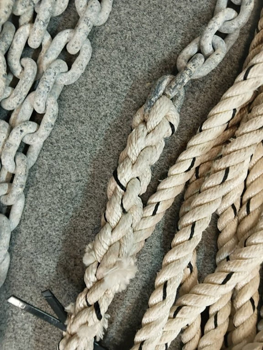 40m Anchor Warp and Chain (Used)  #NAE-008