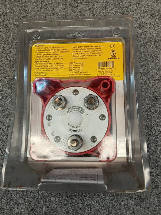 Blue Sea Systems Battery Switch (New)  #RFE-018