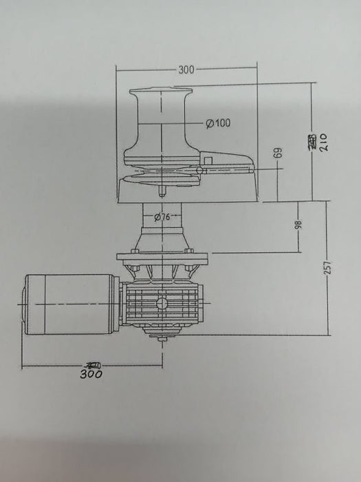 Muir VRC2500 Hydraulic Windlass (New)  #RFE-027