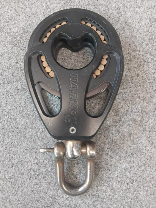 Harken 125mm Aluminium Single Swivel Block #CRAD-263
