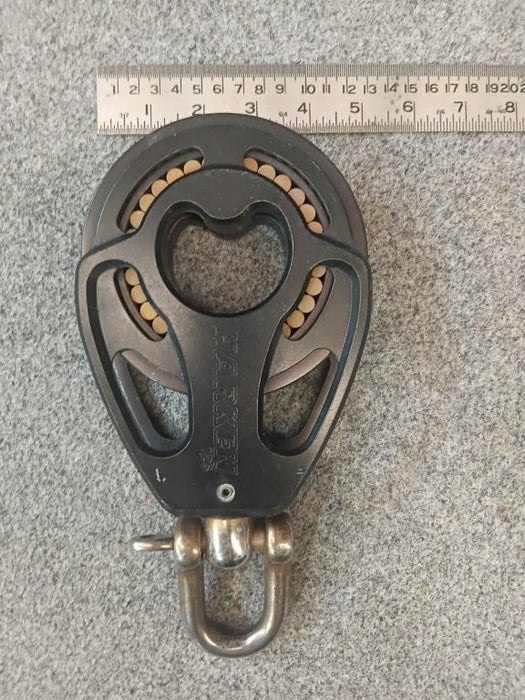 Harken 125mm Aluminium Single Swivel Block #CRAD-263
