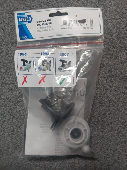 Jabsco 3000 Manual Toilet Service Kit (Used) #CRAD-270