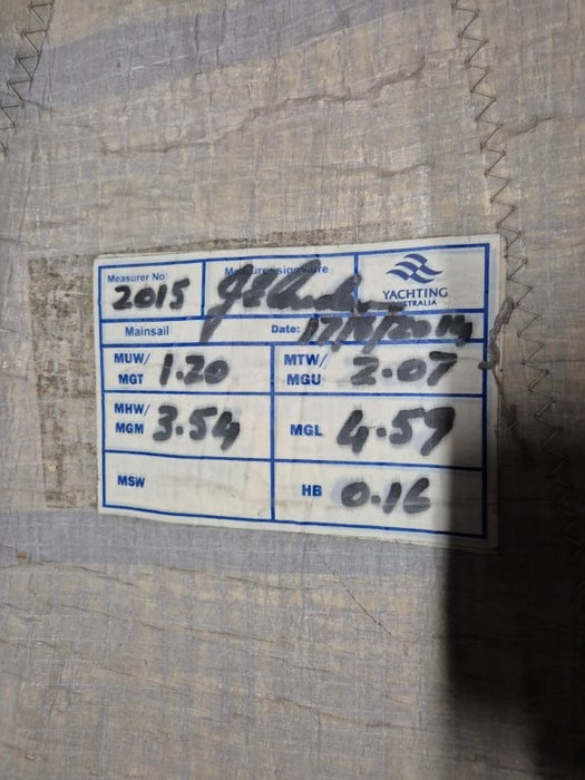 17.64m Luff Mainsail #PWT-002