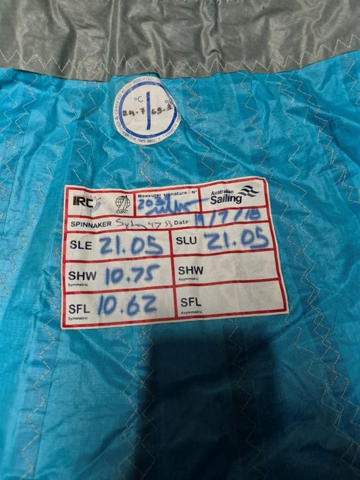 21.05m Luff Symmetrical Spinnaker #SHJ-009