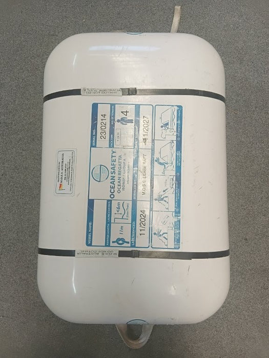 4 Passenger Life Raft Hard Pack Rental #LIF-0204PAXH