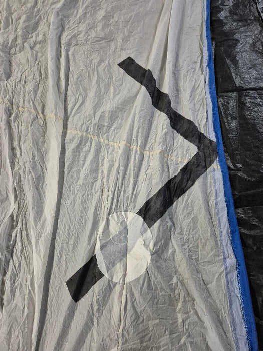 norths sails white asymmetrical spinnaker