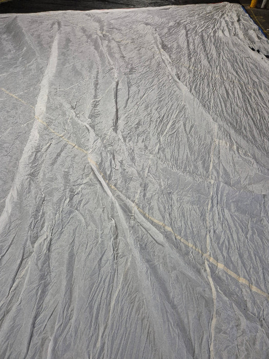 norths sails white asymmetrical spinnaker