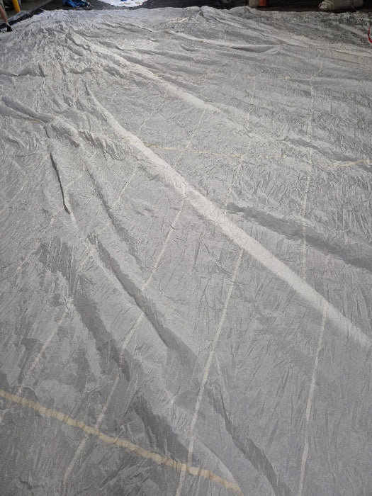 norths sails white asymmetrical spinnaker