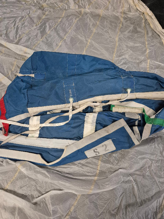 norths sails blue spinnaker box bag