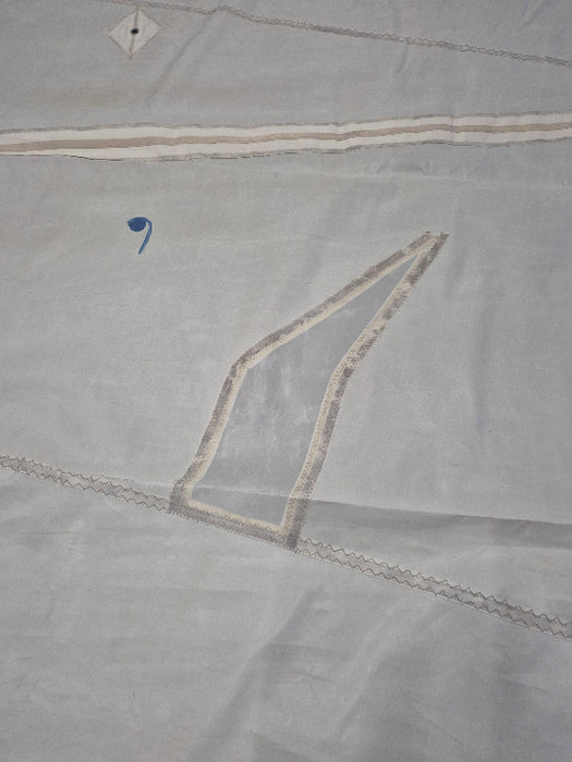 sail exchange used dacron mainsail repair