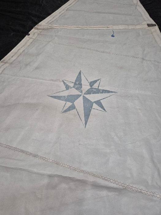 sail exchange second hand mainsail with Jeaneau logo