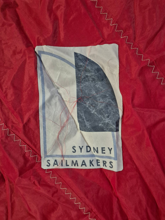 sydney sailmakers logo on used spinnaker