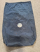 Blue sail bag with a logo