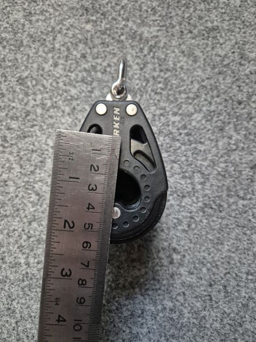 Harken 57 mm Triple Carbo Air® Block — Swivel part no 2604 (Used) #MTI-033