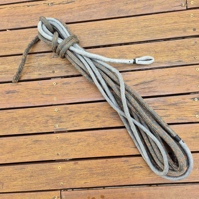 12mm x 12.75m Spliced Grand Prix Control / Tack Line w/ 2.4m Anti-chafe Tip (WTR-328)