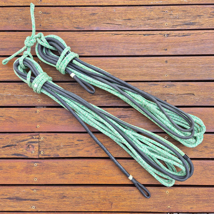 2 x 10mm x 13m Spliced Dyneema Sheet / Brace / Tack Line / Runner Tail (WTR-335)