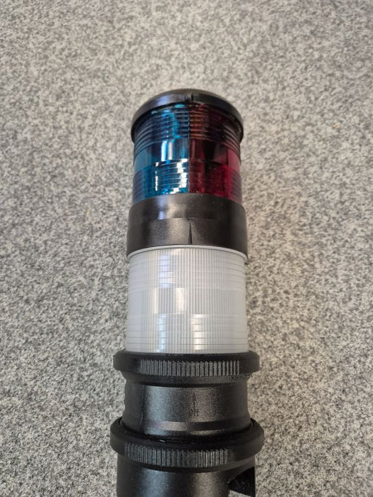 Aqua Signal Mast Head LED Navigational Tri Light (Used)  #LEH-035