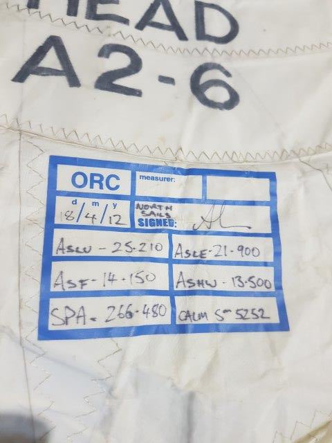 25.21m Luff Asymmetrical Spinnaker #ORM-008