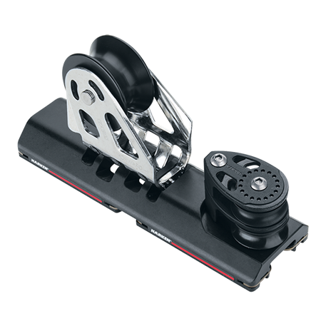 Harken 27 mm ESP High-Load Adjustable Midrange CB Genoa Lead Car — Sheave, 2:1