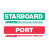 Harken Port / Starboard Decals #2393