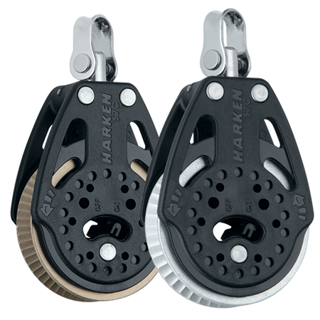 Harken Two-pack — 1.5x & 2x Grip 57 mm Ratchet Carbo Air Blocks