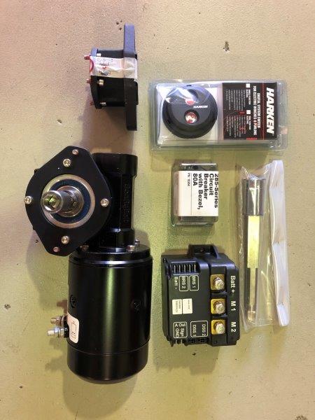 Harken Radial Manual to Powered KIT - EL HO 12V 700W / 40.2STA