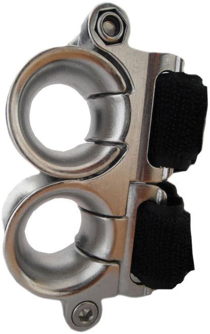 Double Fairlead Max Ø20mm Stanchions 25mm