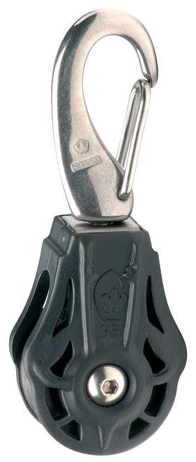 Single Swivel Snap Hook Blockd.35