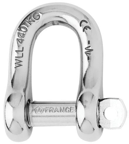 Straight Shackle D  4 Captive