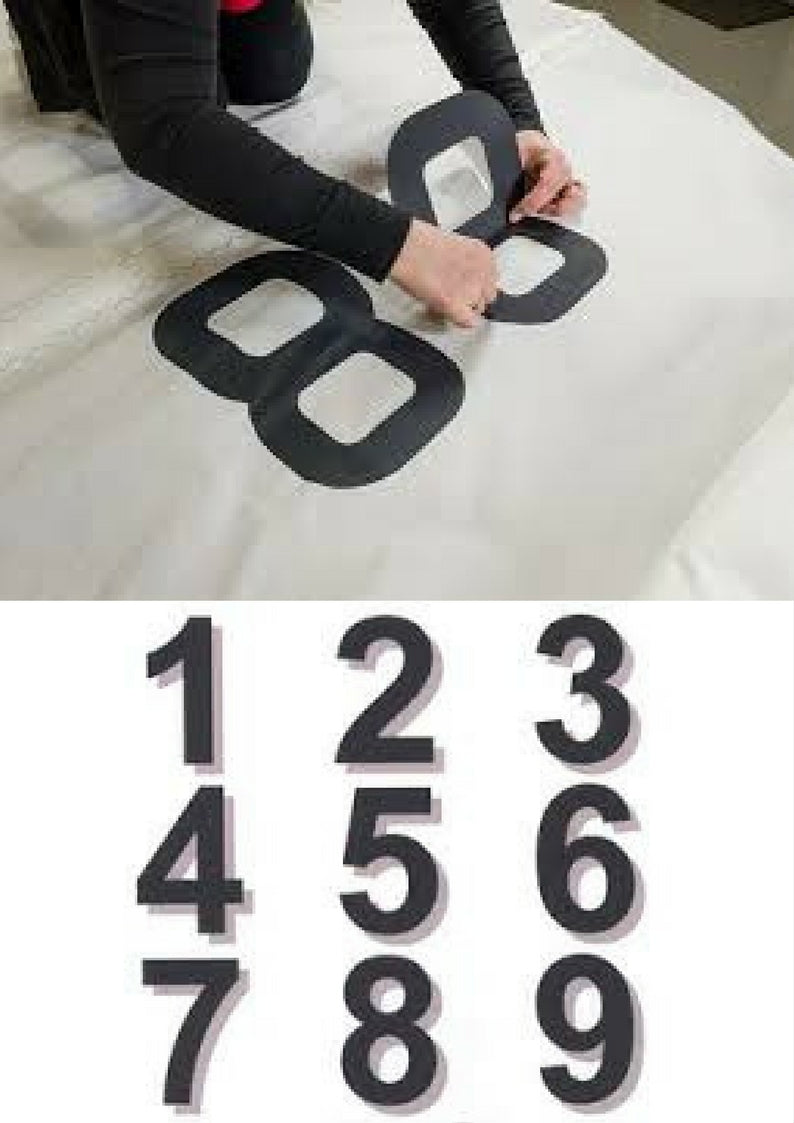 Sail Numbers 300 mm (Boat Size 3.5-8.5m) - ONLY AVAILABLE WITH NEW BUI -  Sail Exchange